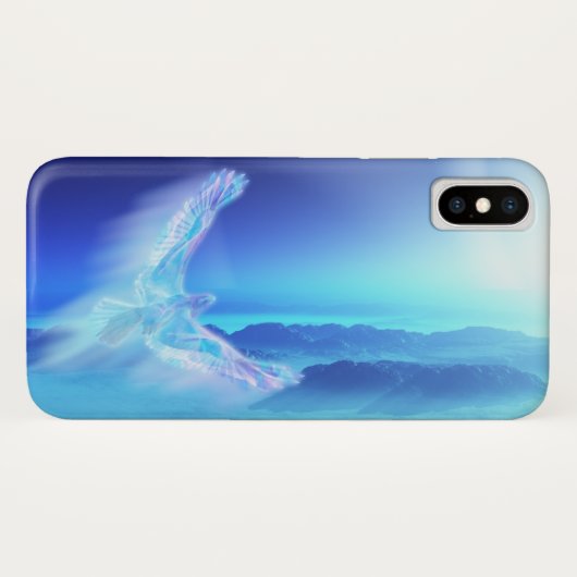 Phoenix van de North iPhone Case-Mate Case (Achterkant (horizontaal))