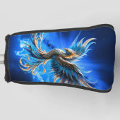 Phoenix van de saffierene dageraad golfheadcover (Voorkant)