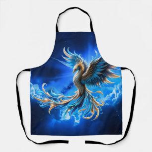 Phoenix van de saffierene dageraad schort