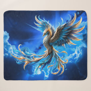 Phoenix van de saffierene dageraad sherpa deken