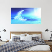 Phoenix van het Noorden Canvas Afdruk (Insitu (Slaapkamer))