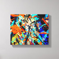 Phoenix van het Water Kleurrijke Abstracte Kunst