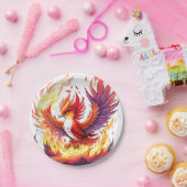Phoenix Verjaardag Papieren Bordje (Feest)