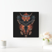 Phoenix Vierkante Klok (Huis)