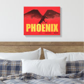 Phoenix Vingate Graphic Canvas Afdruk (Insitu (Slaapkamer))