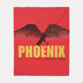 Phoenix Vingate Graphic Fleece Deken (Voorkant)