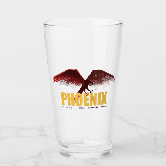 Phoenix Vingate Graphic Glas (Voorkant)