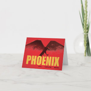 Phoenix Vingate Graphic Notitiekaartje