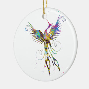 Phoenix-vogel Keramisch Ornament
