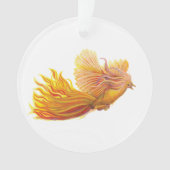 Phoenix Vogel Opstijging Ornament (voorkant)