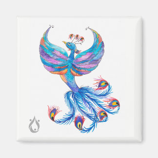 Phoenix Vogelkunst - Voyager Magnet Magneet