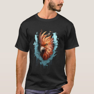 Phoenix Wall Animal Art Mythical Bird Reborn T-shirt