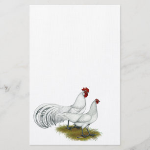 Phoenix: White Pair Briefpapier