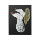 Phoenix: White Pair Notitieblok (Gedraaid)