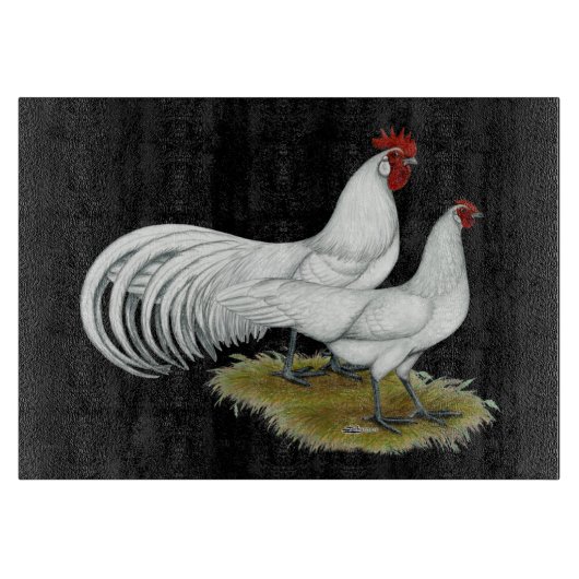 Phoenix: White Pair Snijplank (Voorkant)