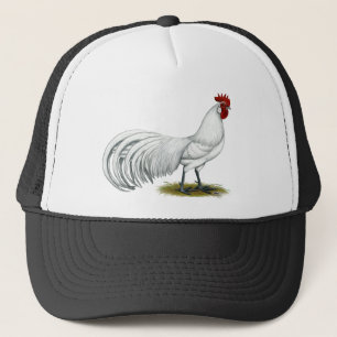 Phoenix: Witte rooster Trucker Pet