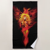 Phoenix Woman Strandlaken (Voorkant)