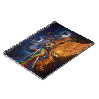 Phoenix Yin Yang Balance Notebook Notitieboek