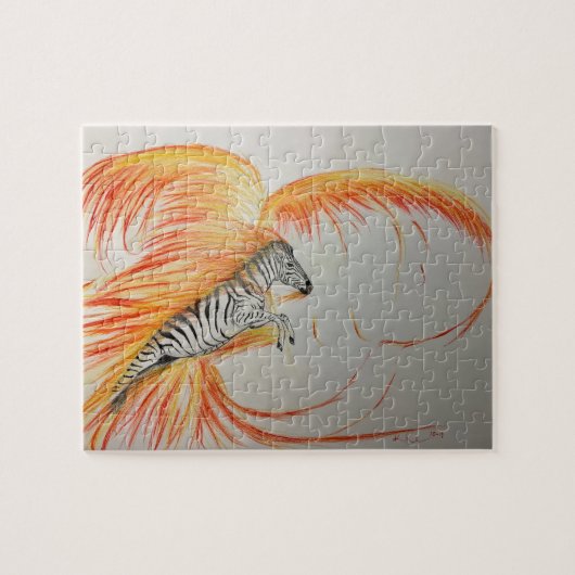 Phoenix Zebra Puzzle 110 stuks Legpuzzel (Horizontaal)