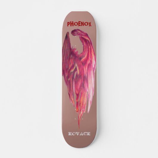 PHOENOX SKATEBOARD par Kevin Kovack (Devant)