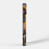 Phone 14 art abstract iPhone hoesje (Rechterkant)