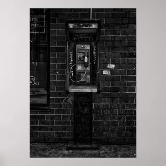 Phone Booth No 39 Poster (Voorkant)
