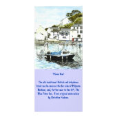 'Phone Box' Grote rackkaart voor Bladwijzer Reclamekaart (Voorkant)