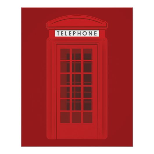 Phone Box Perfect Poster (Voorkant)