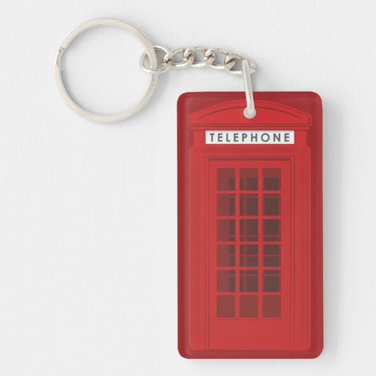 Phone Box Sleutelhanger (Voorkant)