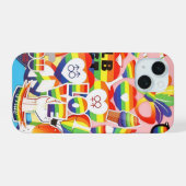 Phone case  iPhone 15 hoesje (Achterkant horizontaal)