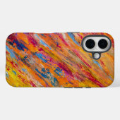 Phone case - multicolored - patterned (Achterkant (horizontaal))
