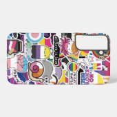 Phone case samsung galaxy hoesje (Achterkant horizontaal)
