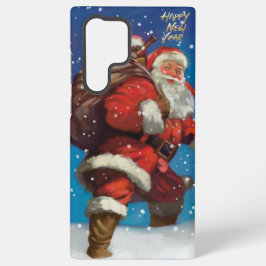 Phone Case Santa Clause happy new year  Samsung Galaxy Hoesje