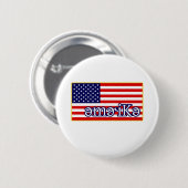 Phonetisch Amerika Ronde Button 5,7 Cm (Voorkant /achterkant)