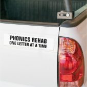 Phonics rehab bumpersticker (Op Truck)