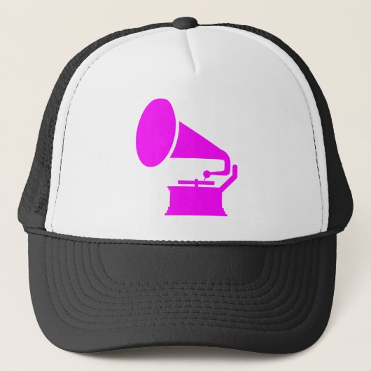 Phonograaf - Magenta Trucker Pet (Voorkant)