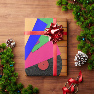 Phonograafrecords Cadeaupapier