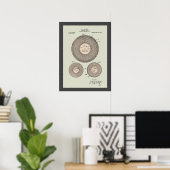  Phonograph Record Patent Poster (Thuiskantoor)