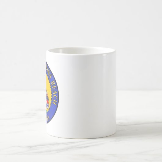 Phoque de Fernandina Beach, Floride Coffee Mug (Centre)