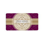 PHOQUES étiquettes :: mandala 4L (Devant)