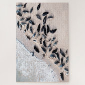 Phoques reposant sur le rivage, Jigsaw Puzzle (Vertical)