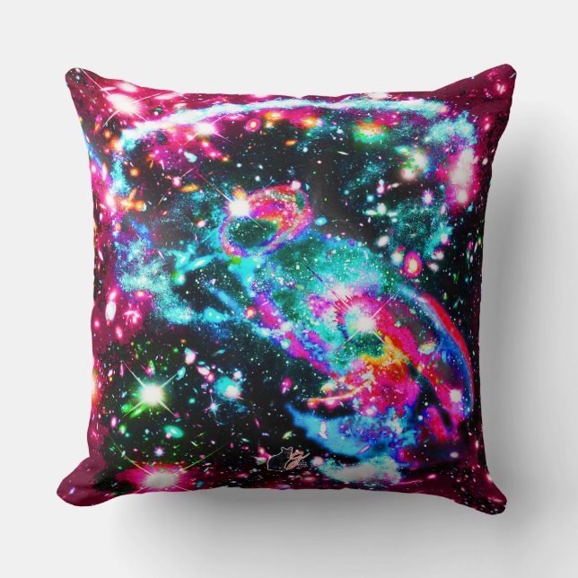 Phosphorescence Star Field Pillow Kussen (Voorkant)