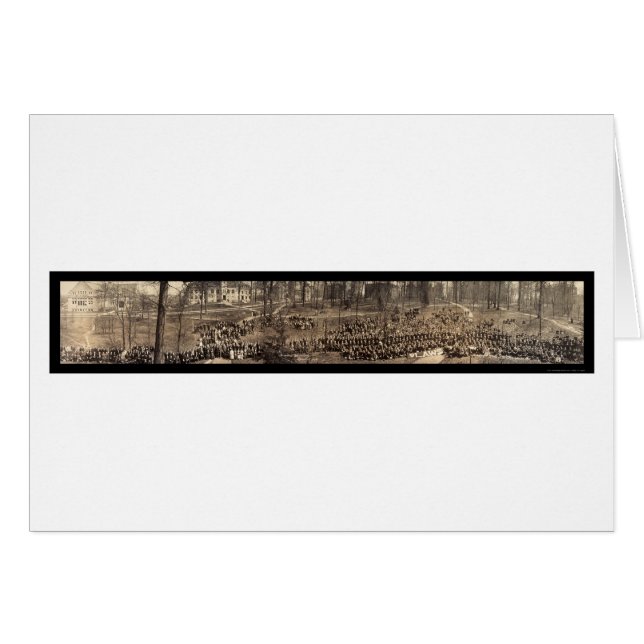 Photo 1913 des étudiants de l'Université d'Indiana (Devant horizontal)