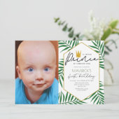 PHOTO - 1er anniversaire Invitation Petit Prince L (Debout devant)