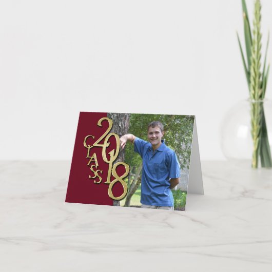 Photo 2018 de Merci d'obtention du diplôme de (Devant)