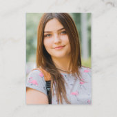 Photo 2025 Graduation Tassel Party Mini Invitation (Dos)