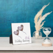 Photo 30e anniversaire de mariage perle cadeau Plaque (Insitu)