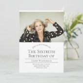 Photo 60 Invitation d'anniversaire (Debout devant)