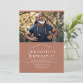 Photo 60 Invitation d'anniversaire (Debout devant)