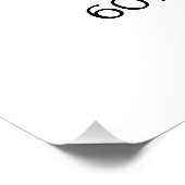 Photo 60e Affiche de bienvenue d'anniversaire | Re (Coin)